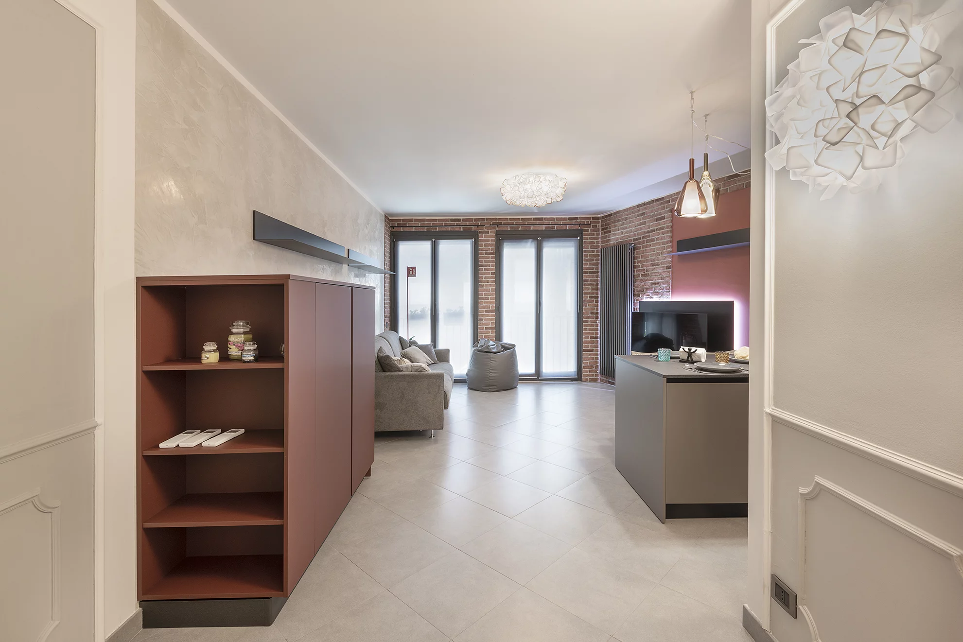 Soggiorno con Divano Letto